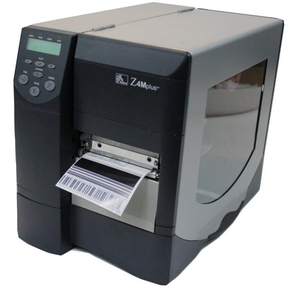 impresora zebra z4m plus manual